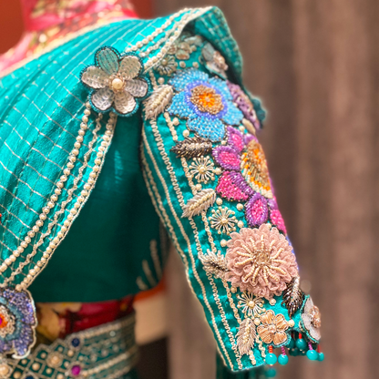 Zardosi Intricately Hand Embellished Blouse (excluding fabric cost)