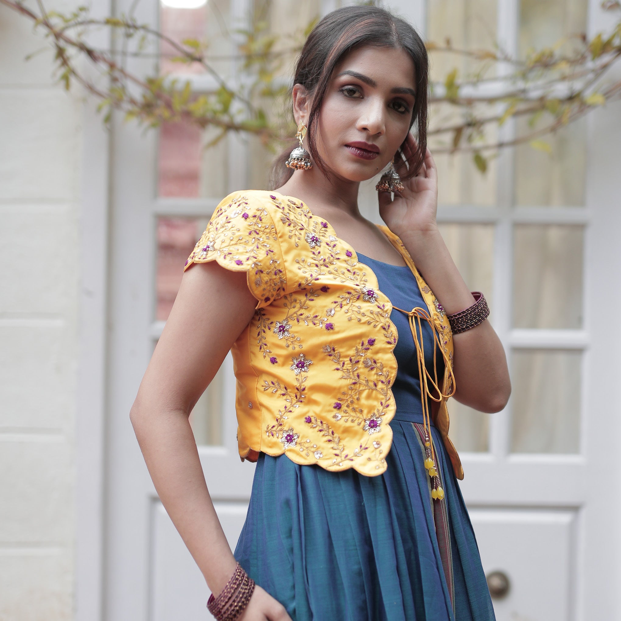 Beautiful Sarees From Neeti Mohan's Closet | Wedding saree Blouse design
